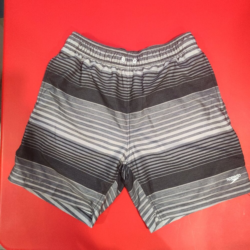 Speedo swim trunk grey men's size S